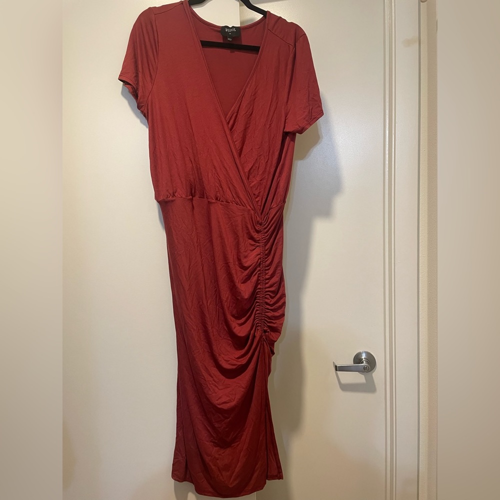 Ruched dress